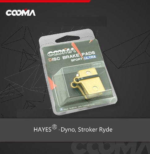 cooma来令片适合HAYES STROKER RYDE Dyno compSport 汉斯碟刹