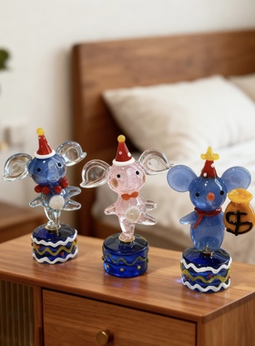 琉璃可爱双马尾女孩卡通桌面摆件车载生日礼物伴手礼