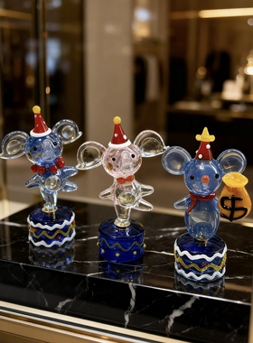 琉璃可爱双马尾女孩卡通桌面摆件车载生日礼物伴手礼