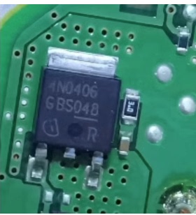 4N0406 汽车电脑板场效应电源管TO252