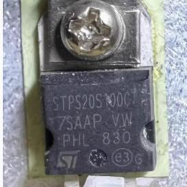 STPS20S100CT 汽车电脑版插件二极管 3脚 全新