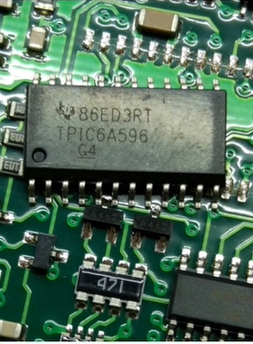 全新 现货 TPIC6A596DW TPIC6A596封装SOP汽车电脑板易损芯