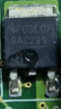 4P03L07 汽车电脑板贴片三极管 TO252 全新现货