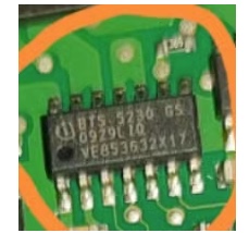 BTS5230GS 奔驰电脑板芯片 智能高侧电源开关IC芯片