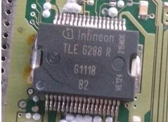 TLE6288R 大众现代迈腾发动机电脑板电磁阀驱动芯片