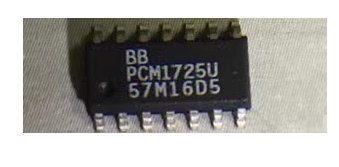 PCM1725U 汽车音频数模转换器IC芯片