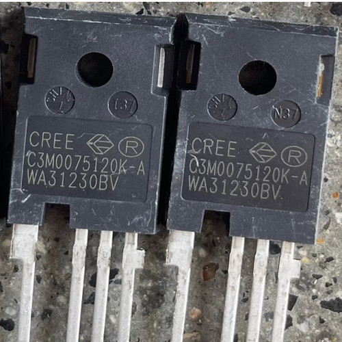 C3M0075120K 新能源充电机SiC碳化硅功率MOS场效应管4脚拆机测量