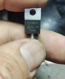 CS120N10 新能源汽车充电机易损场效应三极管测试好