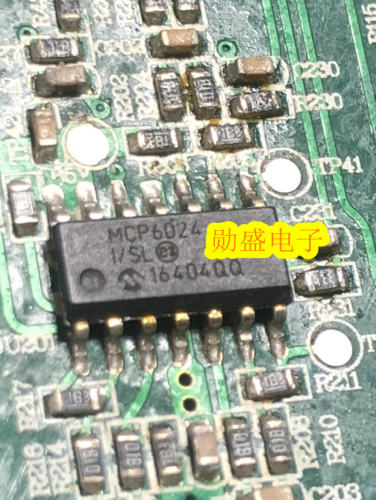 全新IC MCP6024T-I/SL MCP6024I/SL SOIC-14 原装运算放大器