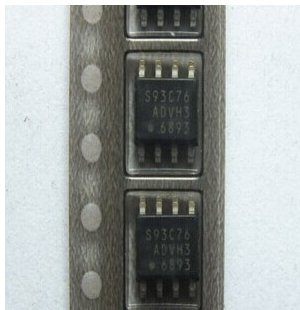 汽车存储器 S93C76 仪表调速EEPROM数据编程芯片 贴片8脚
