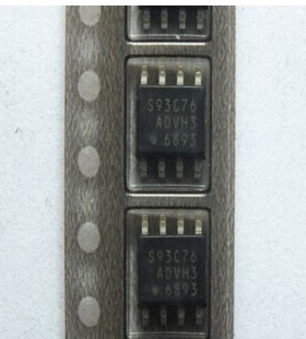 汽车存储器 S93C76 仪表调速EEPROM数据编程芯片 贴片8脚