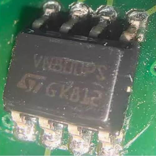 VN800PS 汽车电脑板空调压缩机驱动芯片 贴片八脚