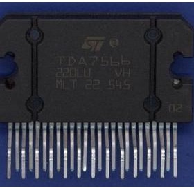 TDA7566 ST汽车功放芯片 插件25脚