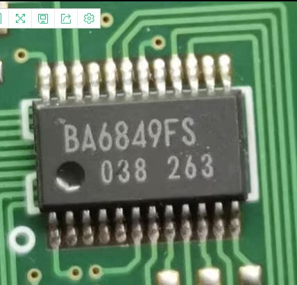 BA6849FS-E2 BA6849FS 贴片 SSOP-24 驱动器芯片