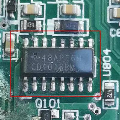 CD4018BM 汽车电脑板逻辑IC芯片SOP14脚