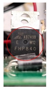 FHP840 IRF840 汽车电脑板场效应三极管N沟道