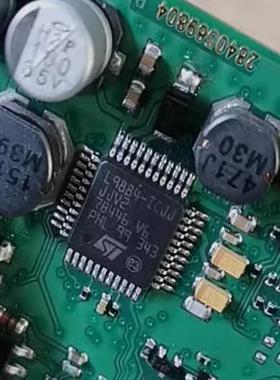 L9884-ICJJ L9884-1CJJ JJV2 汽车电脑板电源IC芯片QFP 全新进口