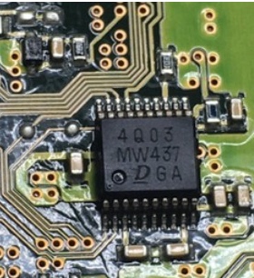 MW437 汽车电脑板芯片