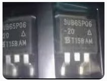 SUB65P06-20 65P06 汽车电脑板贴片三极管TO-263