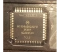 MC908AZ60ACFU 3K85K 帕萨特B5领驭舒适电脑板易损CPU