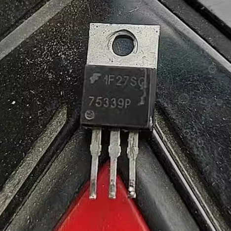 75339P HUF75339P 汽车电脑板MOS场效应三极管拆机测量好