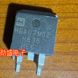 HBA07M02 汽车电脑板贴片点火管三极管TO263
