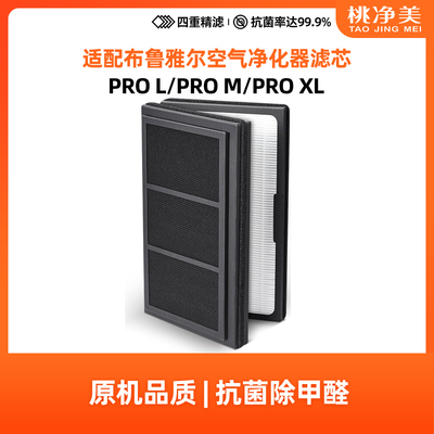 适配布鲁雅尔滤芯ProM/L/XL滤网