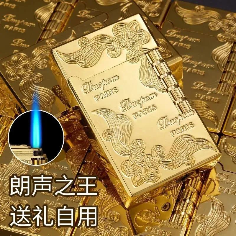 抖音同款充气打火机金属直冲