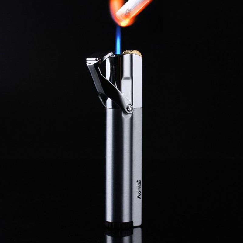 个性直冲金属喷枪礼品防风打火机
