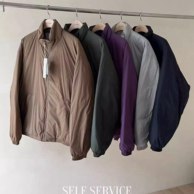 韩国代购休闲宽松立领保暖羽绒服