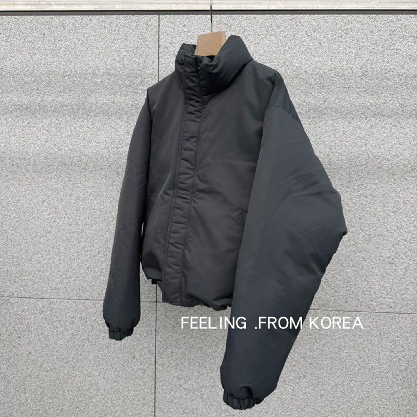 韩国代购简约百搭立领短款羽绒服