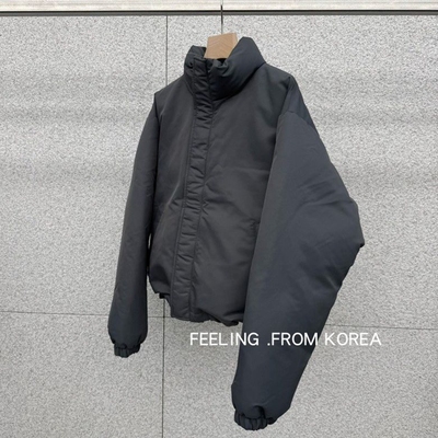 韩国代购简约百搭立领短款羽绒服