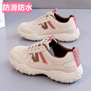 轻便软底休闲跑步鞋 防滑防水户外运动鞋 徒步登山鞋 新款 女2026春季