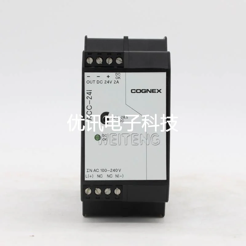 美国COGNEX康耐视 ACC-24I 电源模块电压输入100-240V 输出24V 2A