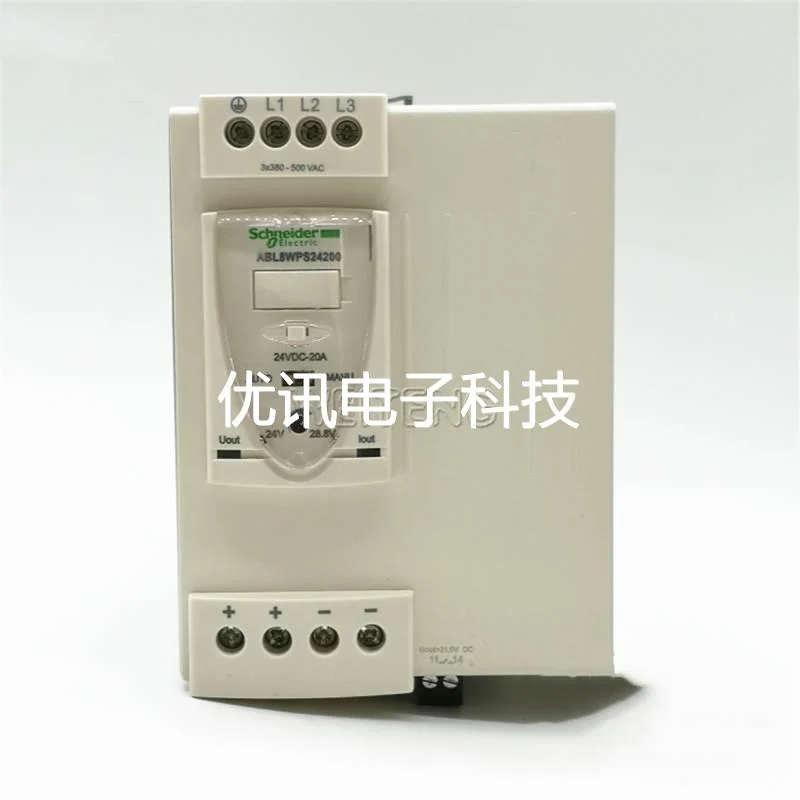 9年老店 施耐德 ABL8WPS24200 开关电源24VDC 20A导轨式 滤波型议