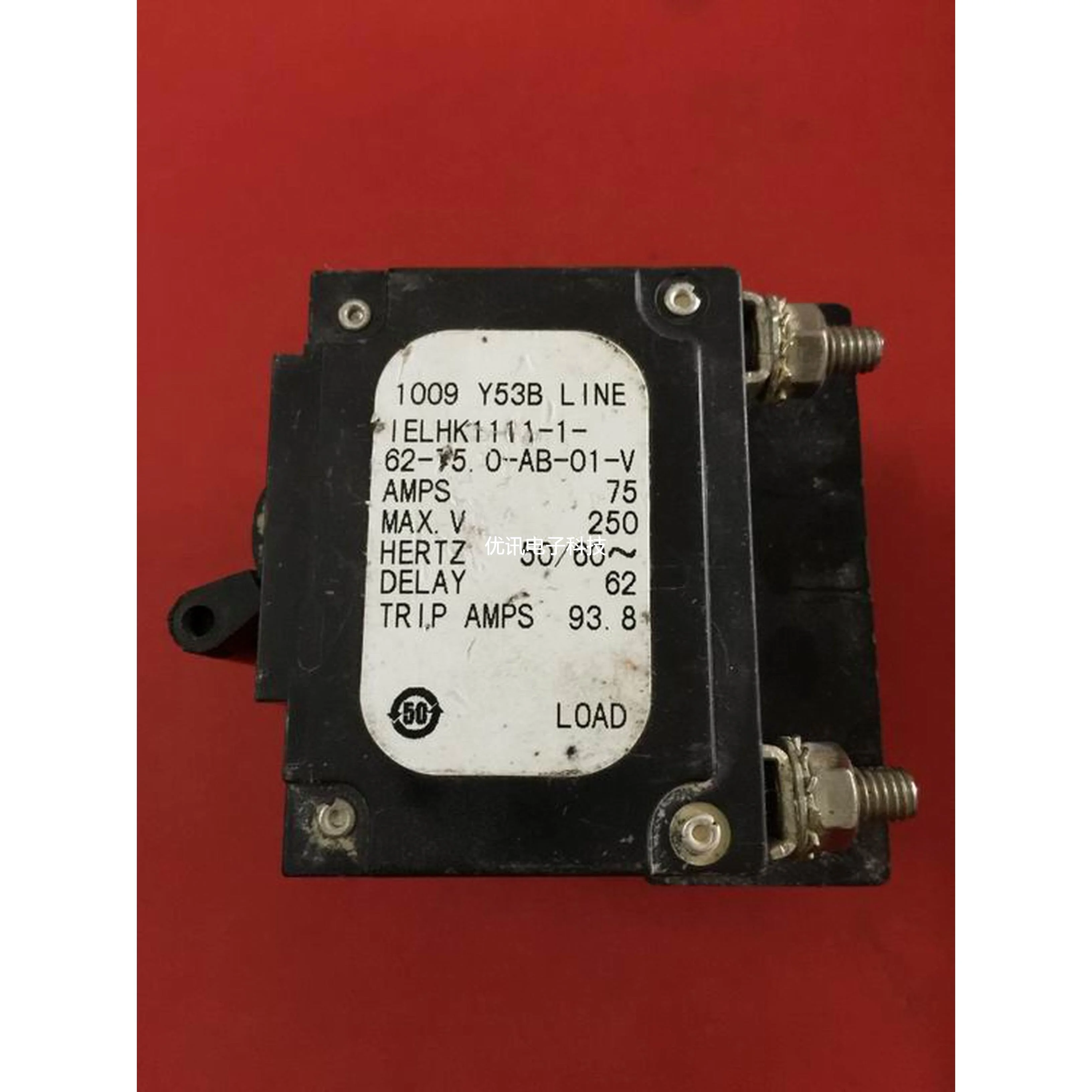 AIRPAX/埃伯斯 4P75A低压断路器开关IELHK1111-1-62-75.0-AB-01-V