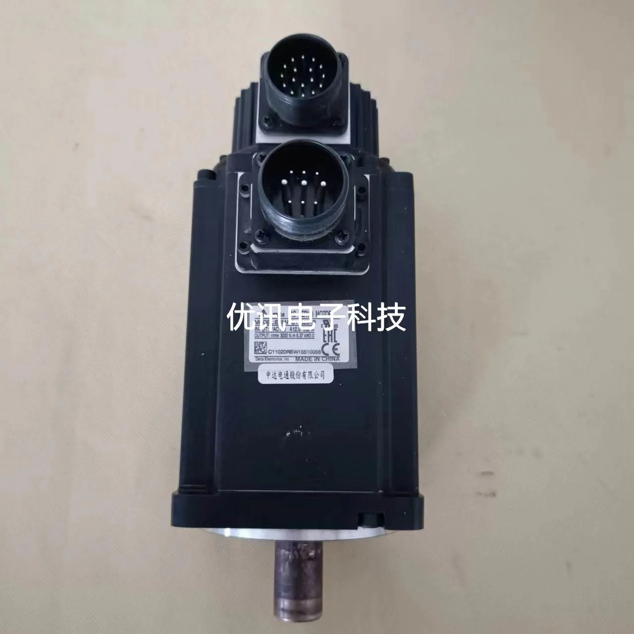 拆机A2台达2000W伺服小惯量电机ECMA-C11020RS/ECMA-C1020SS议价