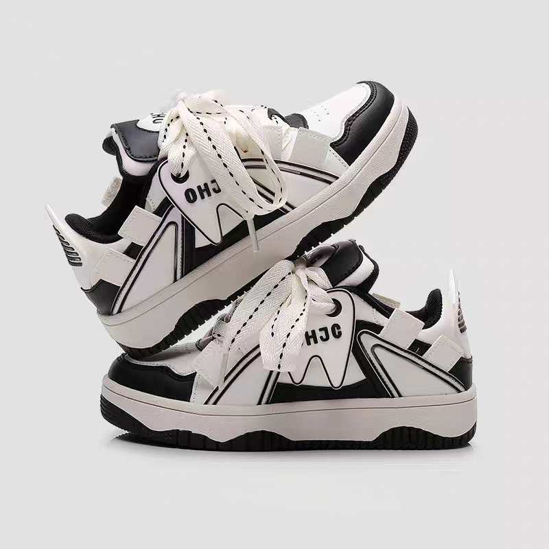 高端小众原创面包鞋防滑休闲鞋子百搭板鞋男女款2025新款皮面潮鞋,童鞋/婴儿鞋/亲子鞋,板鞋,淘宝优惠券,粉丝福利购,淘宝优惠卷