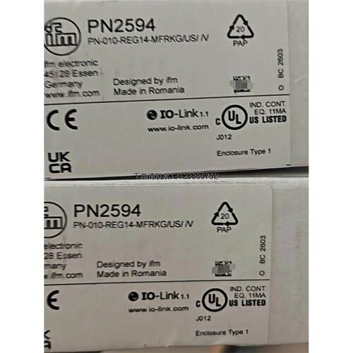 询价IFM易福门PN2594带显