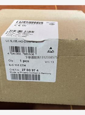 询价原装 正品 菲尼克斯控制器 ILC 151 ETH  订 2700974 议价