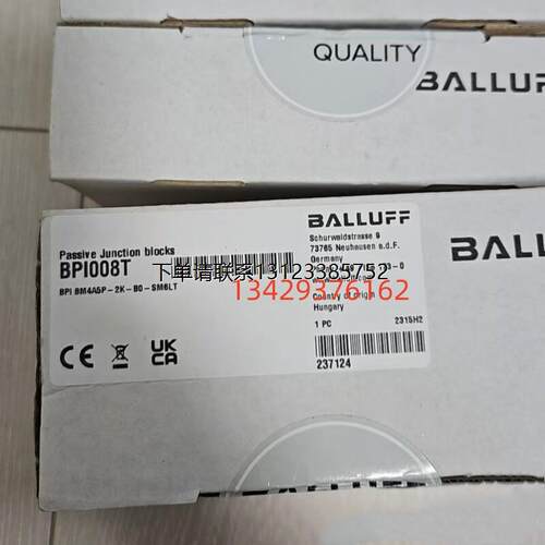 询价德国BALLUFF巴鲁夫BP