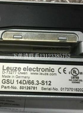 {银河工控}询价 LEUZE 超声波标签传感器 GSU 14D/66.3-S12