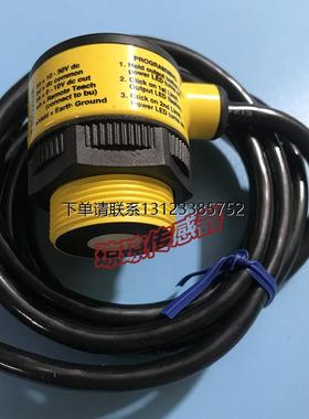 询价美国BANNER邦纳温度补偿超声波传感器T30UXUA卷径传感器T30UX