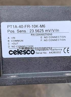 询价美国CELESCO拉绳位移传感器PT9600-0500-221-S02全新正品