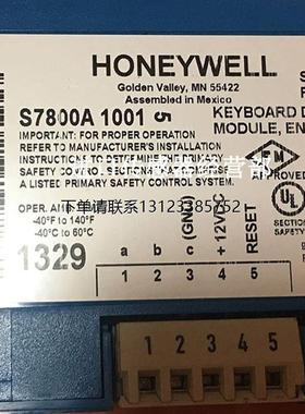 询价原装正品美国霍尼韦尔Honeywell S7800A1001显示模块询价议价