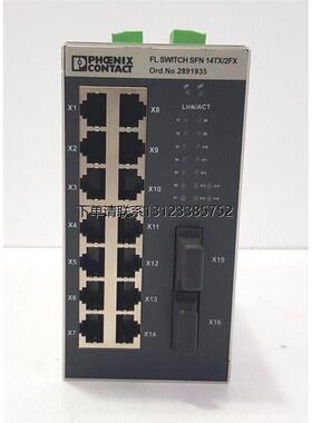 询价Phoenix交换机FL SWITCH SFN 14TX/2FX 货号2891935全新原装