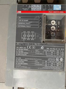 询价ABB 软启动器 PSS300/515-500L 160KW 1SFA892014R1002 议价