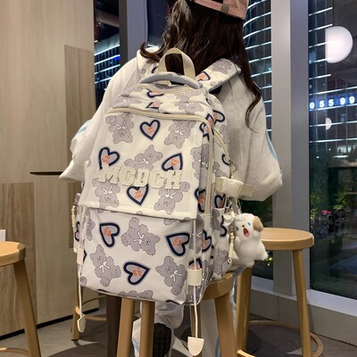 书包女初中生大容量高中生双肩包