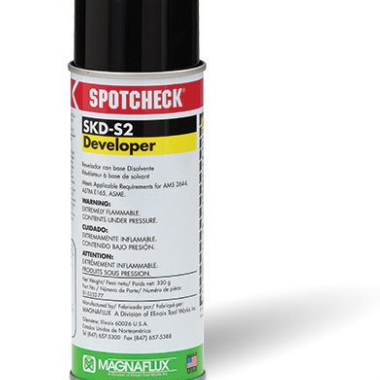 美国磁通Magnaflux SPOTCHECK SKD-S2溶剂式显像剂喷罐