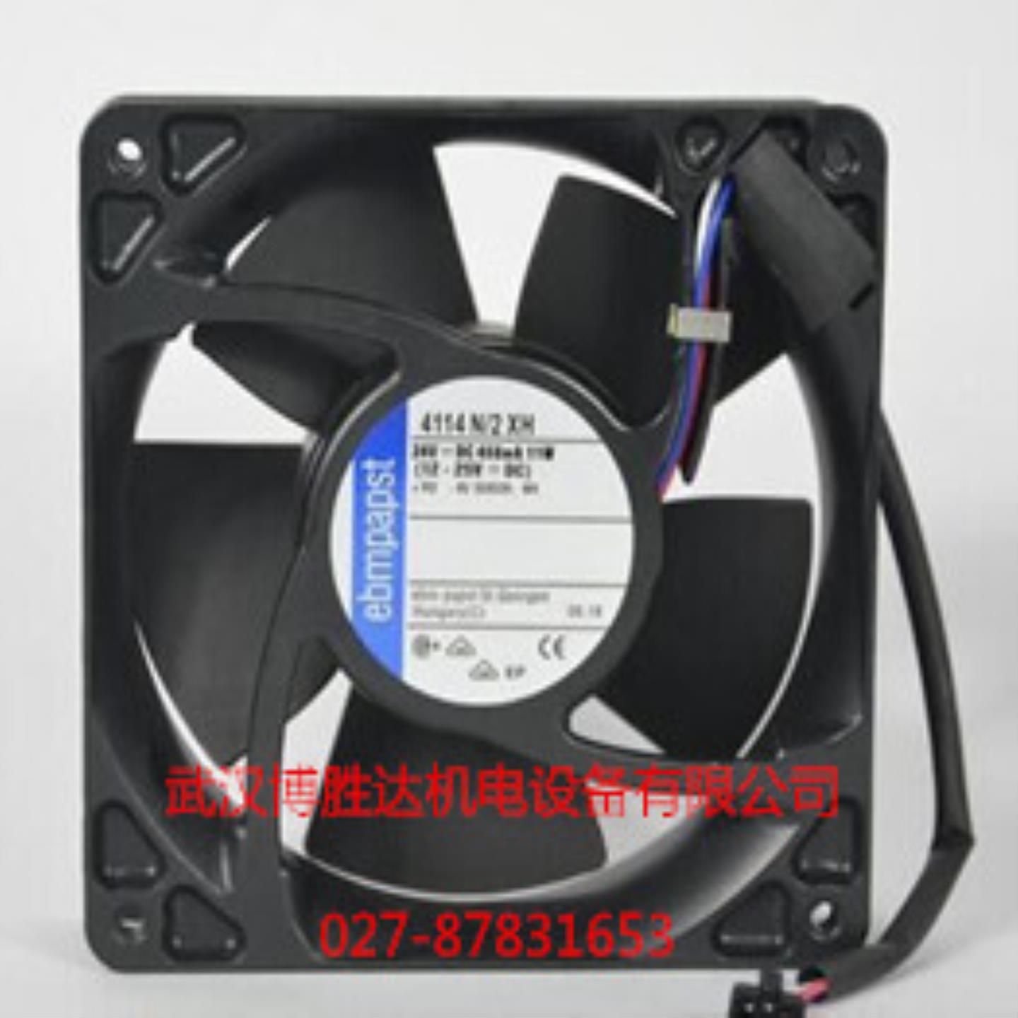 4114NH5  EBM大风量暴力散热风扇 24V 46W 119*119*38mm